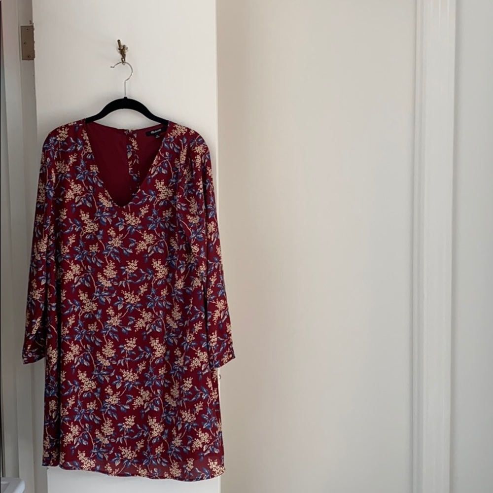 Floral knee length dress